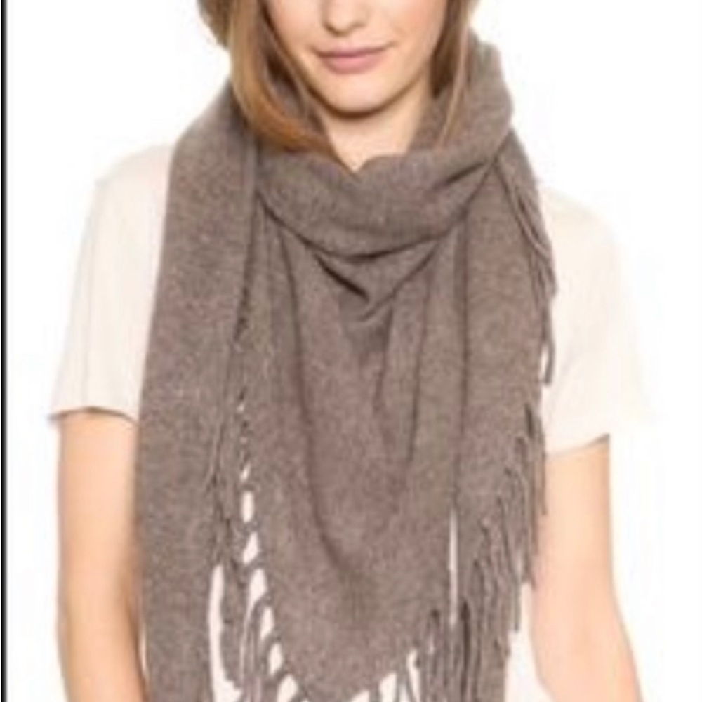 White + Warren Cashmere Scarf Wrap Beige